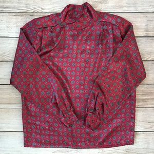 Oscar de la Renta Expressions Vintage Blouse